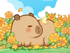 游戏Jigsaw Puzzle: Capybara In Sunflowers