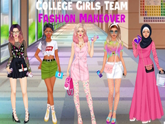 游戏College Girls Team Fashion Makeover