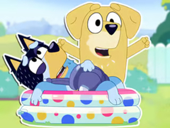 游戏Jigsaw Puzzle: Bluey Dad Baby