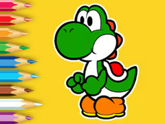 游戏Coloring Book: Yoshi Fishing Day