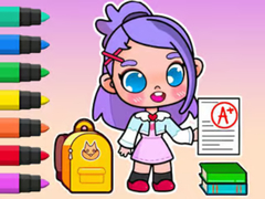 游戏Coloring Book: Avatar School Day