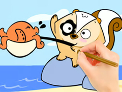 游戏Coloring Book: Fishing Surprise