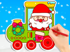 游戏Coloring Book: Christmas Train