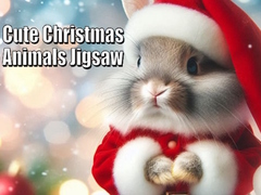 游戏Cute Christmas Animals Jigsaw