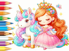 游戏Coloring Book: Unicorn Secret Whisper