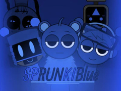 游戏Sprunki Blue Mod