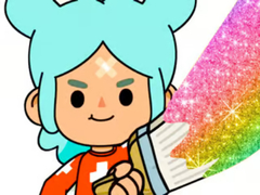 游戏Coloring Book: Toca Boca Rita