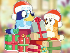 游戏Jigsaw Puzzle: Bluey Christmas Unboxing