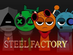 游戏Sprunki x SepBox: Steel Factory