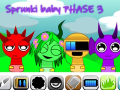 游戏Sprunki baby PHASE 3