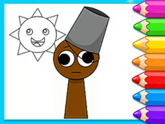 游戏Coloring Book: Sprunki Brud