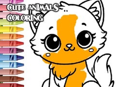 游戏Cute Animals Coloring