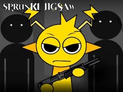 游戏Sprunki Jigsaw 