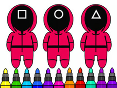 游戏Coloring Book: Squid Game Mask