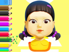 游戏Coloring Book: Squid Game Doll