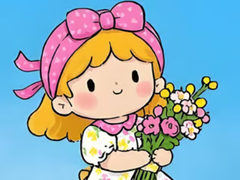 游戏Jigsaw Puzzle: Little Flower Girl