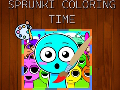 游戏Sprunki Coloring Time