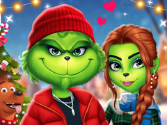 游戏The Grench Couple Holiday Dress up