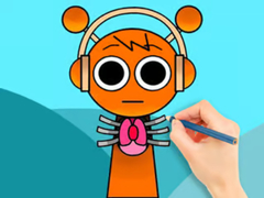 游戏Coloring Book: Sprunki Horror Oren