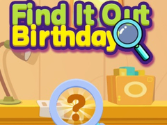 游戏Find It Out Birthday