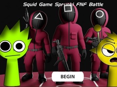 游戏Squid Game Sprunki Fnf Battle