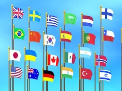 游戏Flag Puzzle Jam: Collect Flags