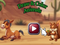 游戏Draw & Color Animals