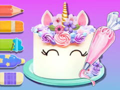 游戏Coloring Book: Unicorn Cake