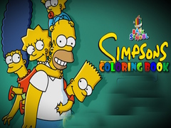 游戏Back To School Simpsons Coloring Book