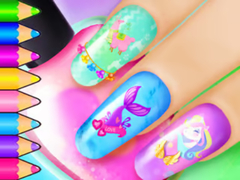 游戏Coloring Book: Nail Art Salon