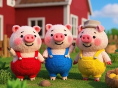 游戏Find The Differences: The 3 Little Pigs
