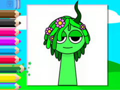 游戏Coloring Book: Sprunki Incredibox Vineria