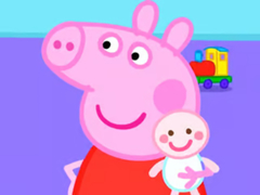 游戏Jigsaw Puzzle: Peppa Pig New Baby