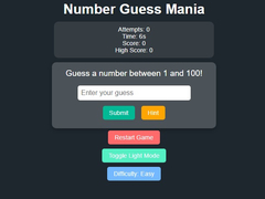 游戏Number Guess Mania