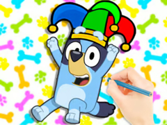 游戏Coloring Book: Clown Bluey