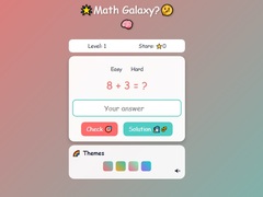 游戏Math Galaxy