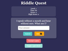 游戏Riddle Quest Brain Teaser