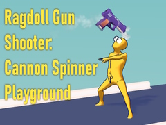 游戏Ragdoll Gun Shooter: Cannon Spinner Playground