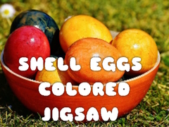 游戏Shell Eggs Colored Jigsaw