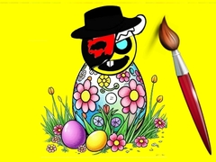 游戏Sprunki Easter Coloring