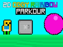 游戏2D Obby Rainbow Parkour