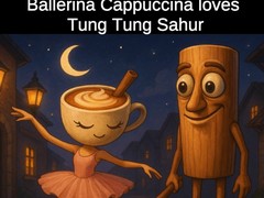 游戏Ballerina Cappuccina loves Tung Tung Sahur