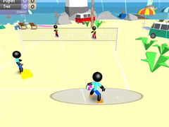 游戏Stickman Beach Volleyball