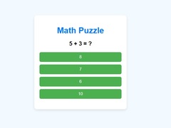 游戏Math Puzzle