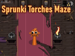 游戏Sprunki Torches Maze