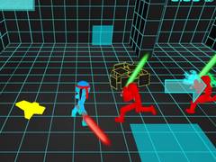 游戏Stickman Neon Sword Fighting