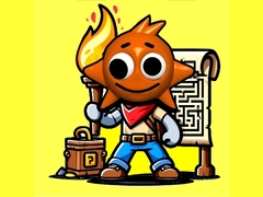 游戏Sprunki Torches Maze