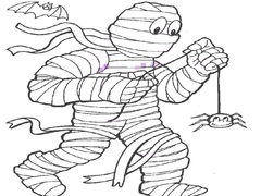 游戏Mummy Coloring Book