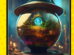 游戏Wizard Jigsaw Puzzle