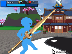 游戏Obby Stickman  On Swords